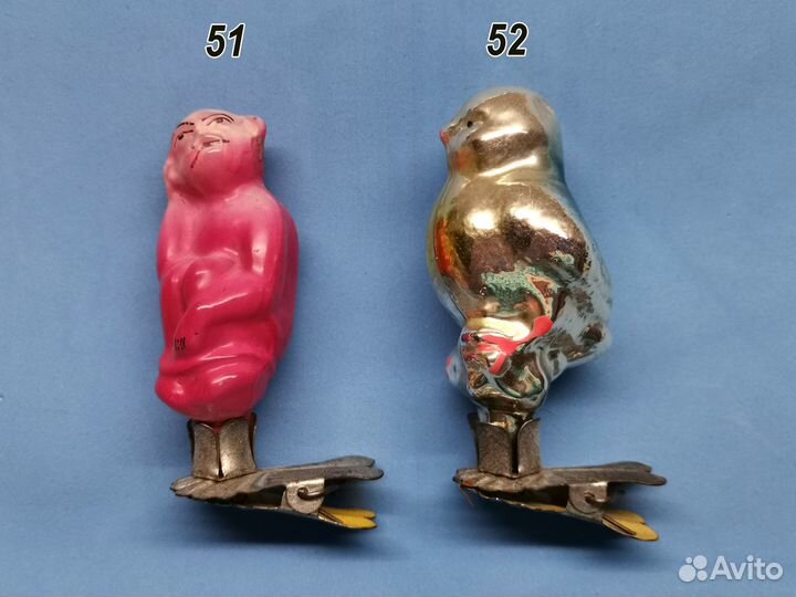 Новогодние елочные игрушки советские СССР