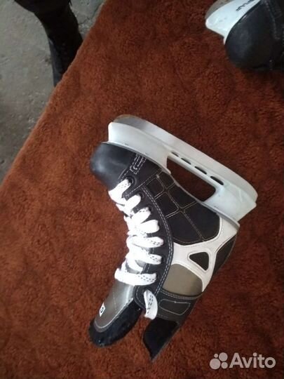 Коньки хоккейные цена за одну пару