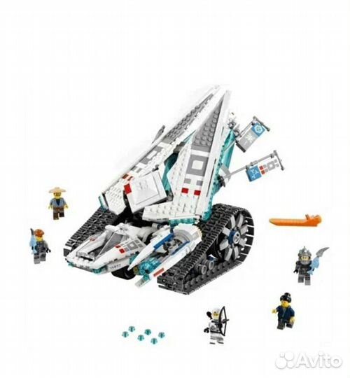 Конструктор Lele Ninjia Movie Ледяной танк