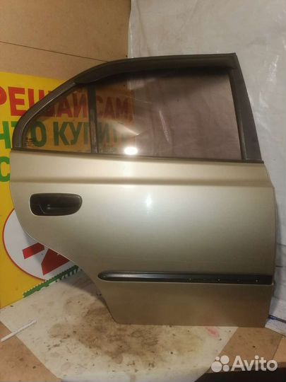 Дверь задняя правая hyundai accent
