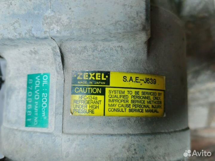 Компрессор кондиционера Volvo Xc90 B6294T 2004