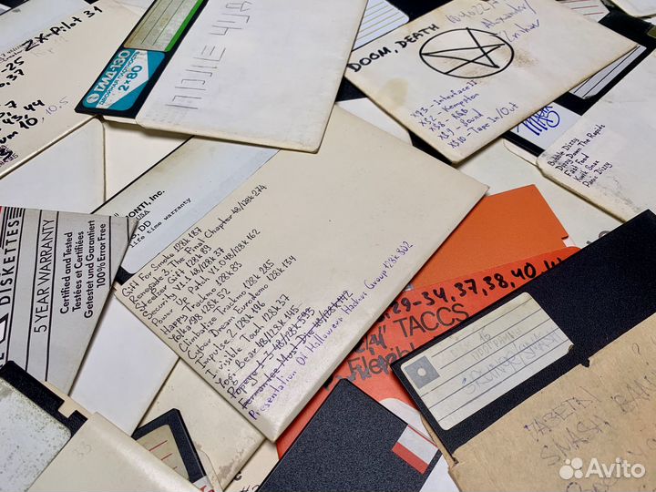 162 дискеты ZX Spectrum (домашнаяя коллекция)