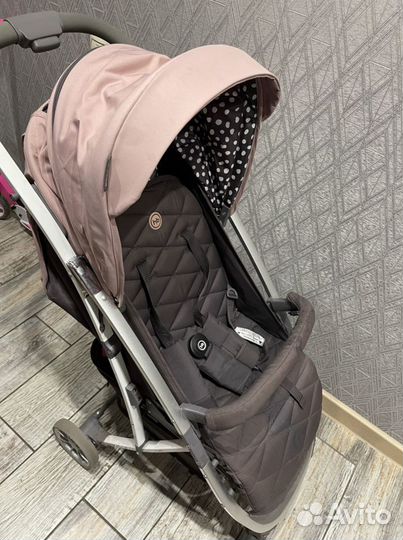 Коляска прогулочная Happy Baby Eleganza V2 Pink