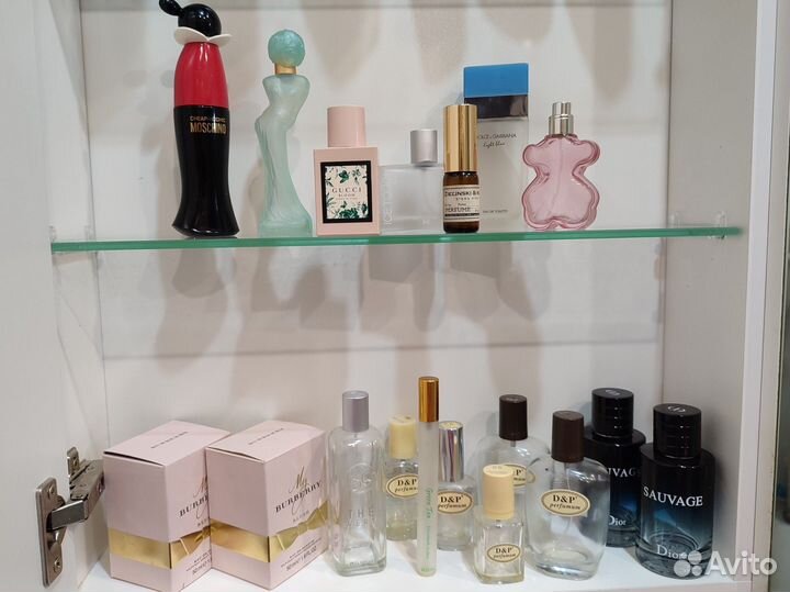 Пустые флаконы от духов