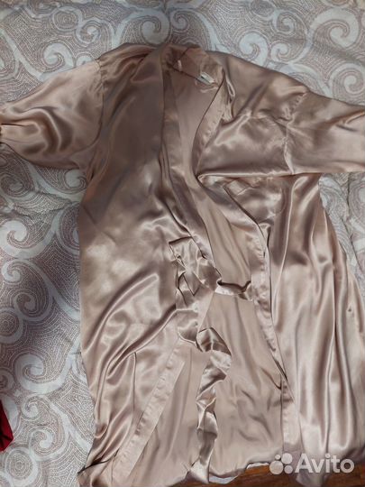 Халат натуральный шелк