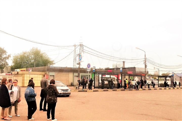 Торговая площадь от 5 до 132 м²