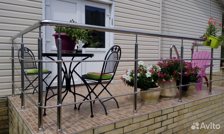 Ограждения из нержавейки от производителя (рд-2)