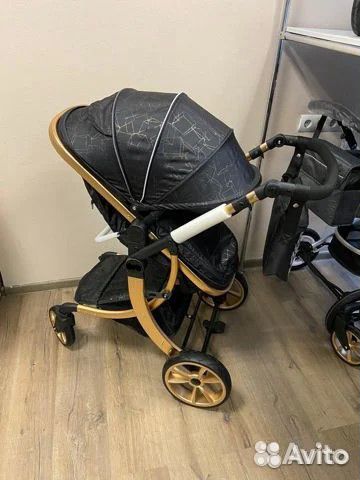 Коляска 2в1 трансформер Luxmom с сумкой новая