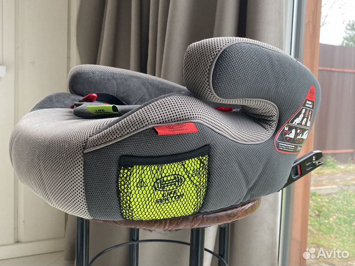 Бустер heyner с креплением изофикс isofix
