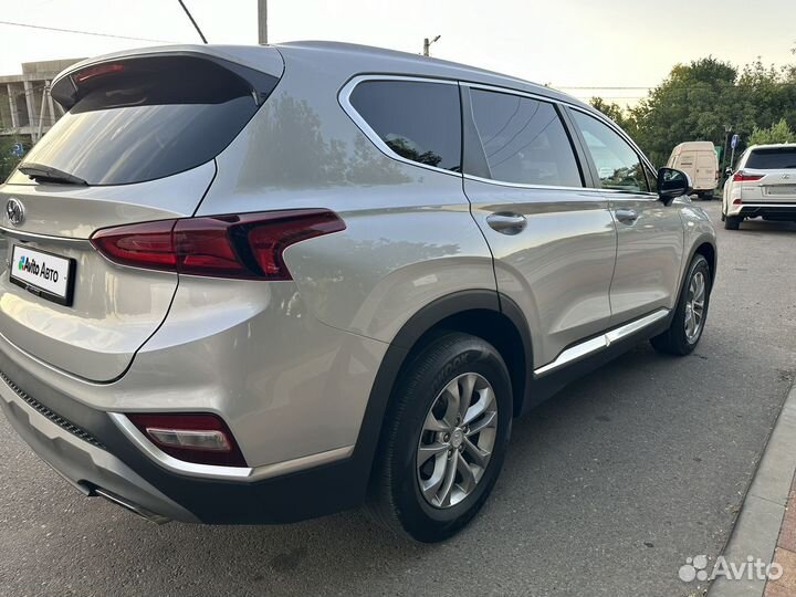 Hyundai Santa Fe 2.4 AT, 2019, 70 000 км