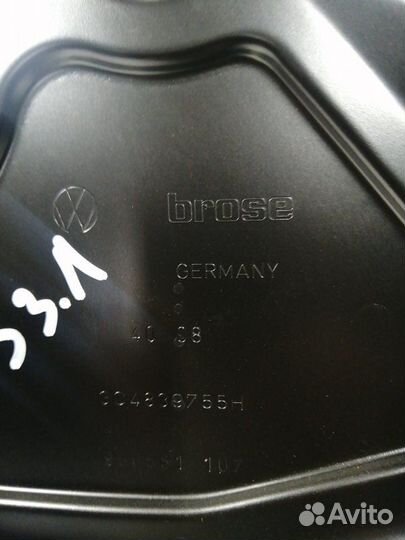 Стеклоподъемник задний левый Volkswagen Passat B6