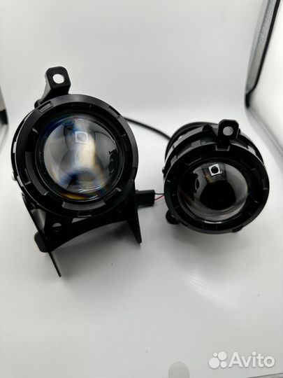Лазерные противотуманки птф приора газель