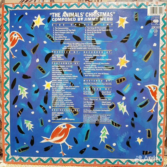 Art Gargunkel - Animals' Christmas By Jimmy Webb