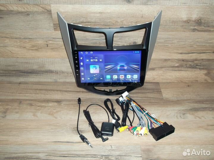 Штатная магнитола Hyundai Solaris Android/GPS
