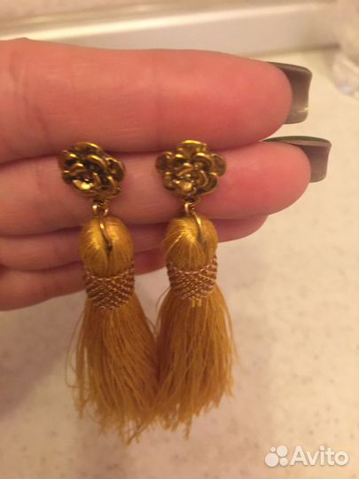 Серьги-кисти
