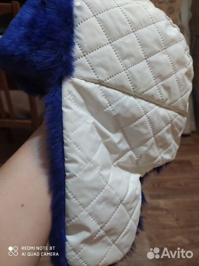 Шапка ушанка женская adidas