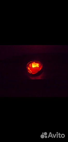 Роза с подсветкой в бокале/сувенир