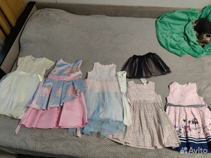 Вещи пакетом для девочки 104.110