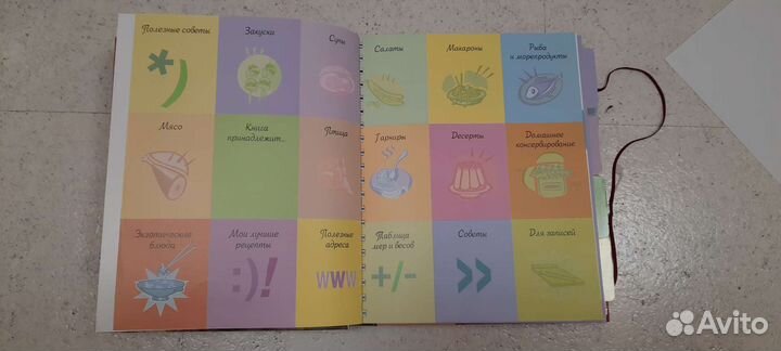 Книга для записи кулинарных рецептов