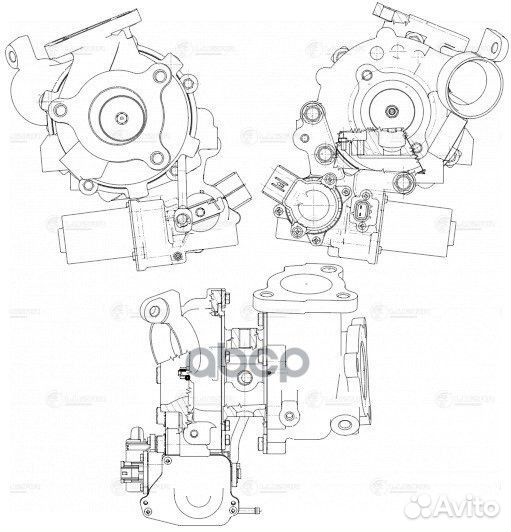 Турбокомпрессор toyota land cruiser 200 07