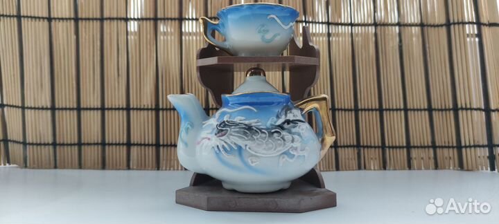 Японская миниатюра Чайная пара