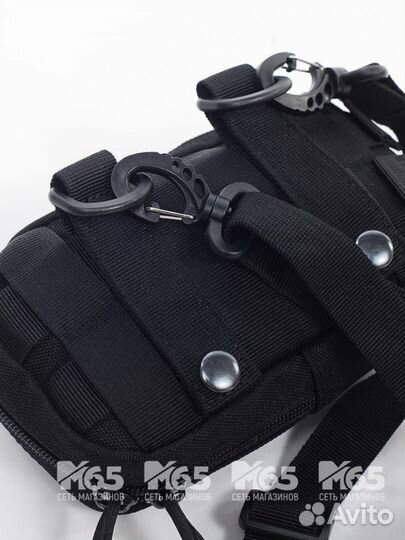 Сумка поясная R-026, black