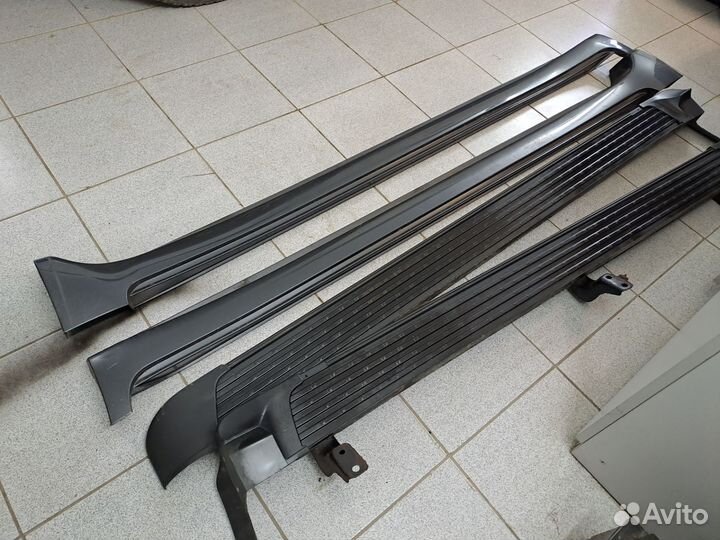 Пороги подножки toyota land cruiser 200