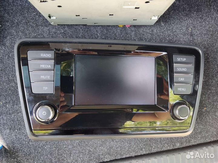 Магнитола skoda octavia a7