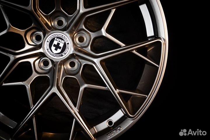 R19 #Диски HRE 5x112 #Разноширые 8.5x9.5