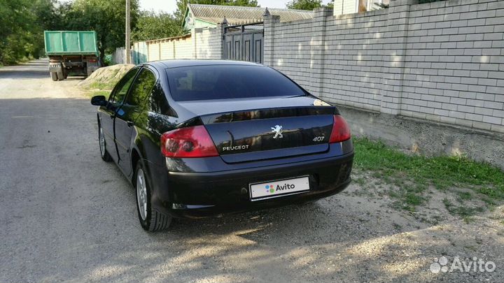 Peugeot 407 1.7 МТ, 2007, 370 000 км