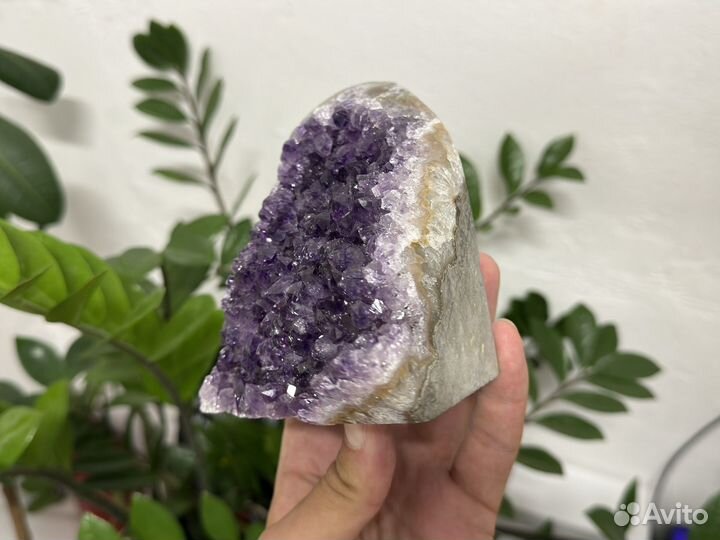 Аметистовая друза кварц