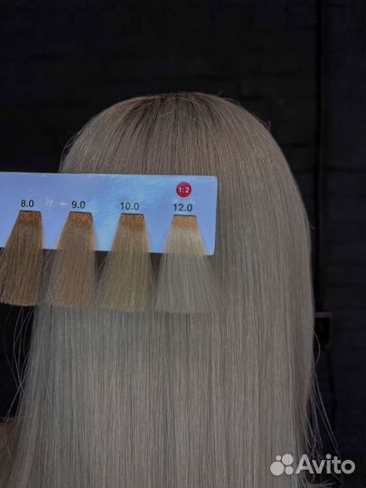 Модель на окрашивание и стрижку