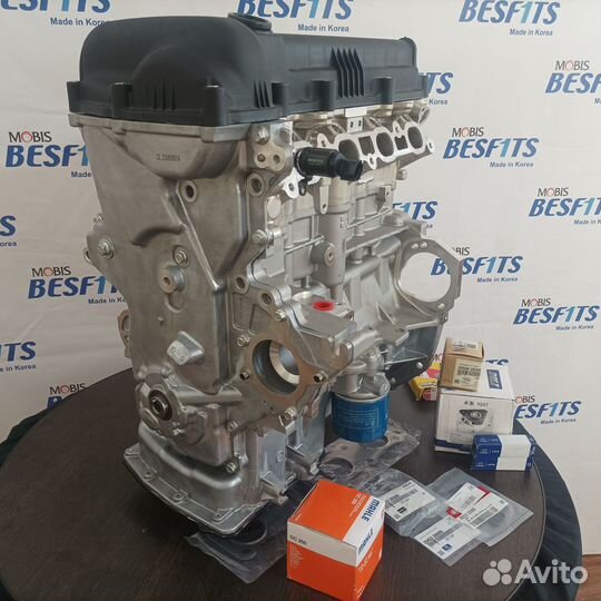 Двигатель 1.4л G4FA Hyundai SolarisRB (2010 - 2017