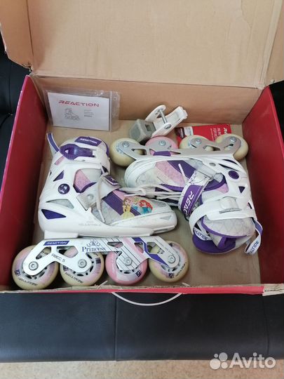 Ролики детские раздвижные ReAction 26-31