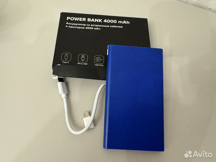 Powerbank 4000 аккумулятор