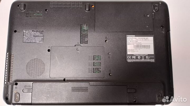 Toshiba Satellite L650-1KU i3-370M Amd-5470