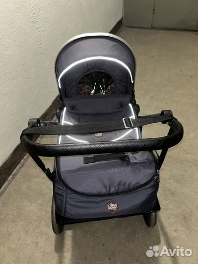 Коляска трансформер 2 в 1 с сумкой для мамы