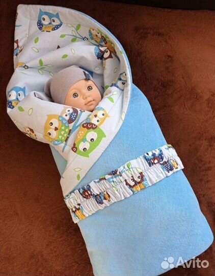 Конверт-одеяло для новорожденного