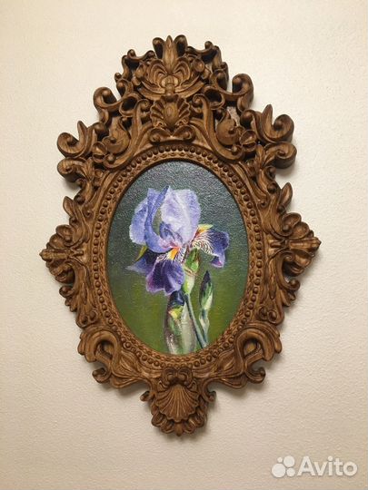 Овальная рама из дуба