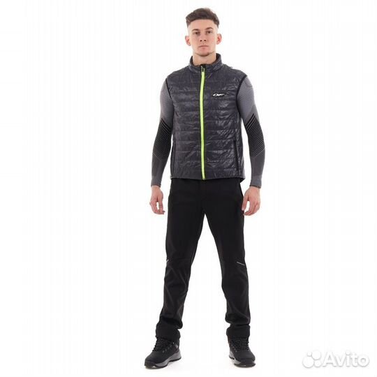 Жилет утеплённый dragonfly vest 100 Graphite 36020