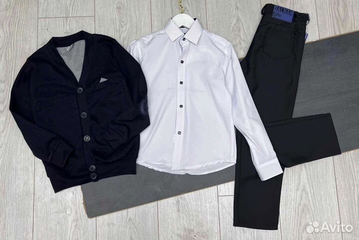 Тройка школьная для мальчика 110/152