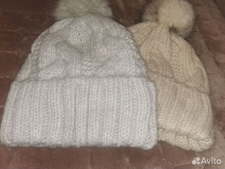 Шапка женская h&m, размер 52-58