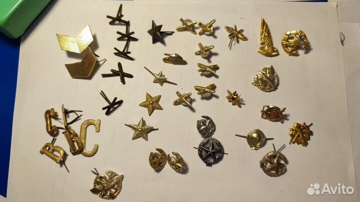 Эмблемы петличные СССР