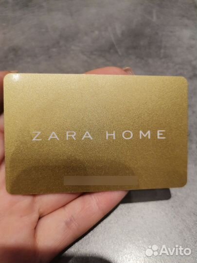 Подарочная карта zara Home 10 000 р