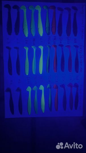 Силиконовые приманки реплика keitech и frapp