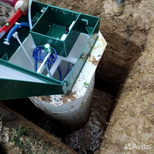 Септик для дома и дачи. Установка под ключ