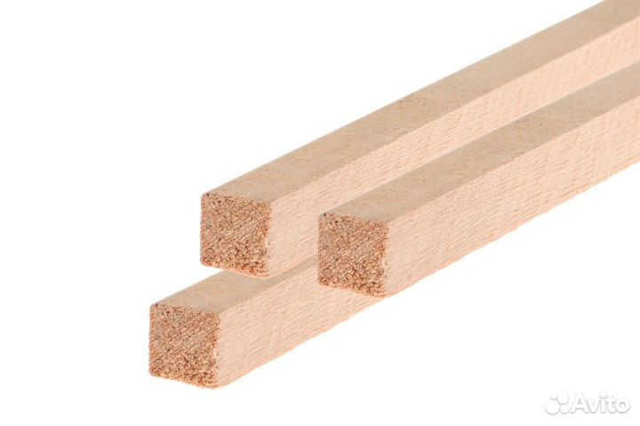 Колышки помидорные, дерево 25х25х1400 мм