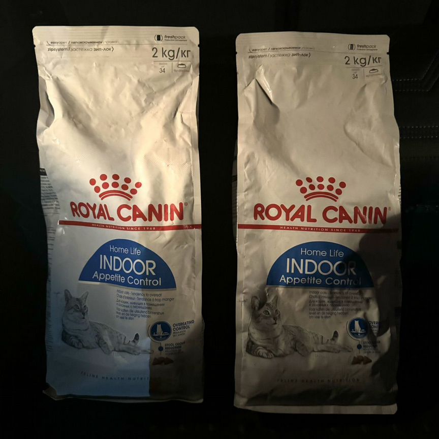 Корм для кошек royal canin indoor 2кг