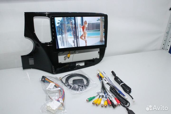 Штатная магнитола mitsubishi outlander