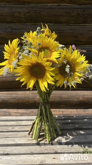 Букеты из сезонных полевых цветов